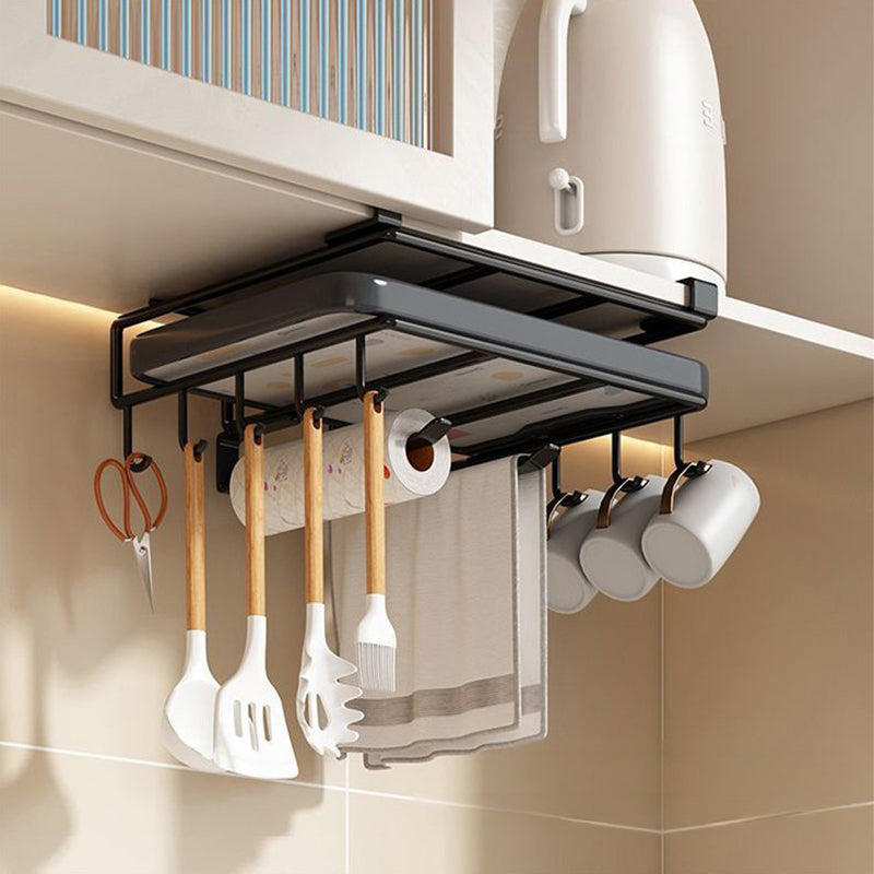 Multi-Functional Under-Cabinet Storage Rack & Pot Lid Holder