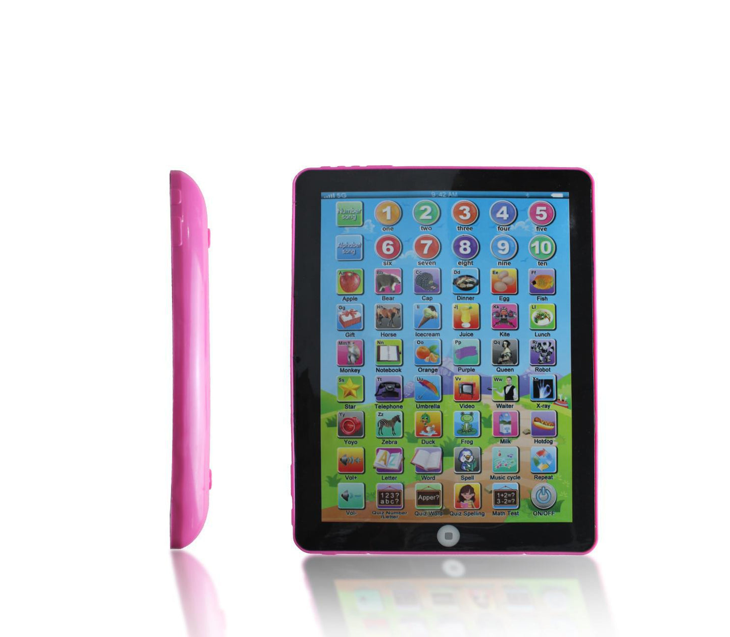 Children's Tablet Pad - Educational Learning and Music Learning