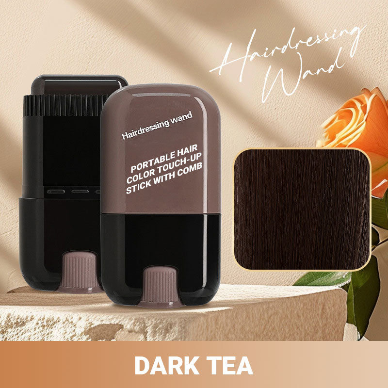 ✨Recasting Confidence💕Portable Hair Color Touch-Up Stick With Comb