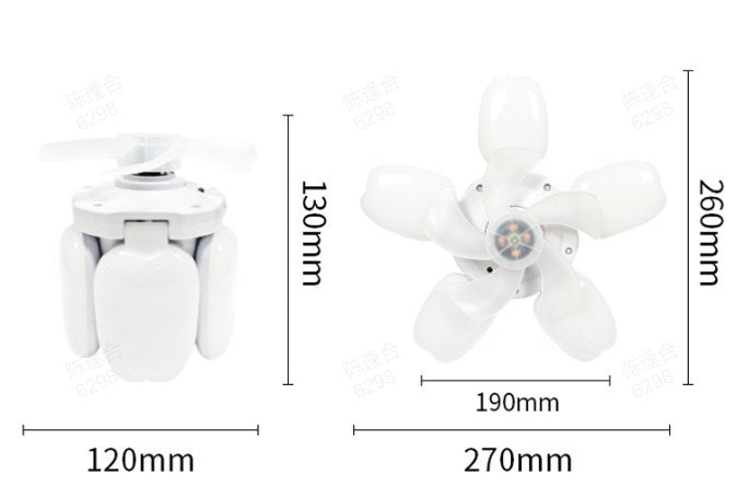 š„Hot Saleš„ Foldable Creative Fan Light