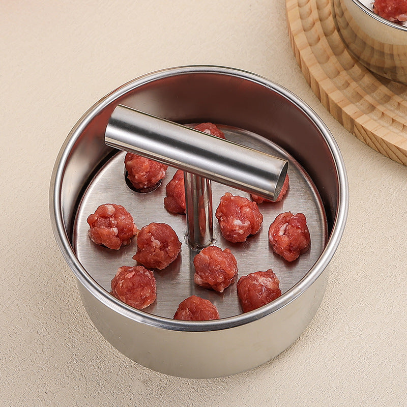 š
Christmas SalešKitchen Stainless Steel Meatball Mould