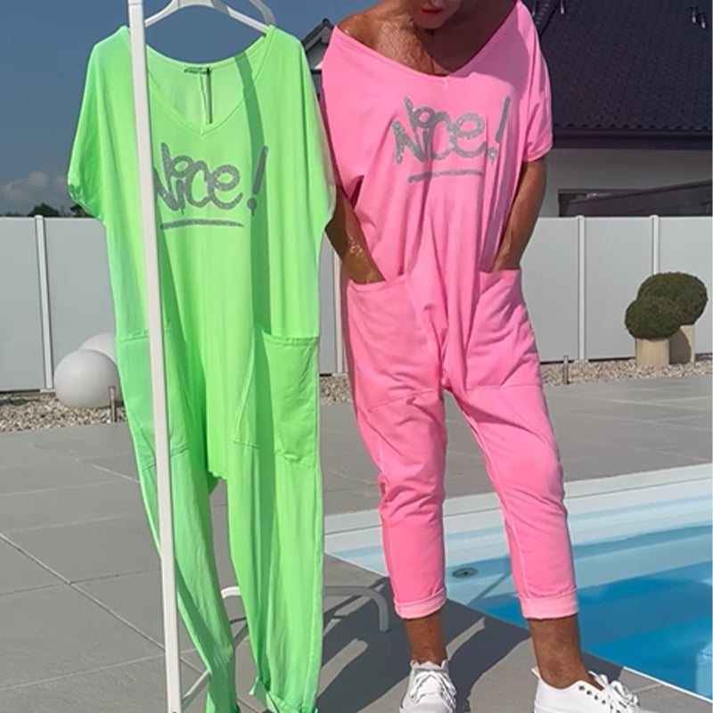 ๐ Women's Casual Pocket Jumpsuit