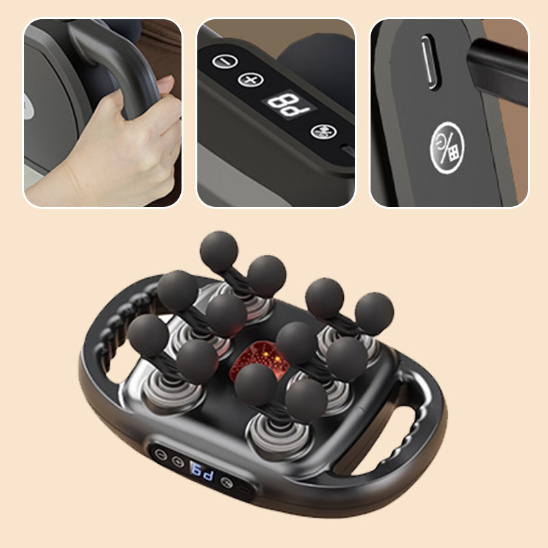 š„Hot saleš„Multi-Functional Automatic 12-Head Muscle Massage Gun