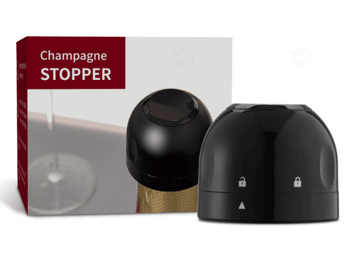 Wine Beer And Champagne Stoppers Sealed With Silicone