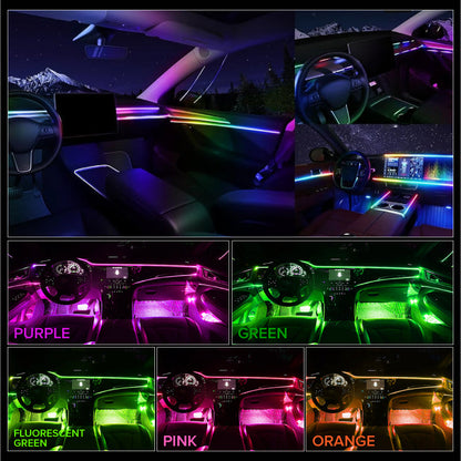 USB Connected Luxury Car Strip Lights