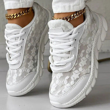 White Fashion Sneakers