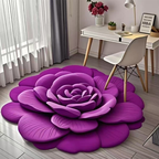 🎨Floral Plush & Diatomaceous Earth Floor Mat