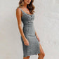 🍹🌤️Women's U-Neck Denim Bodycon Cami Dress