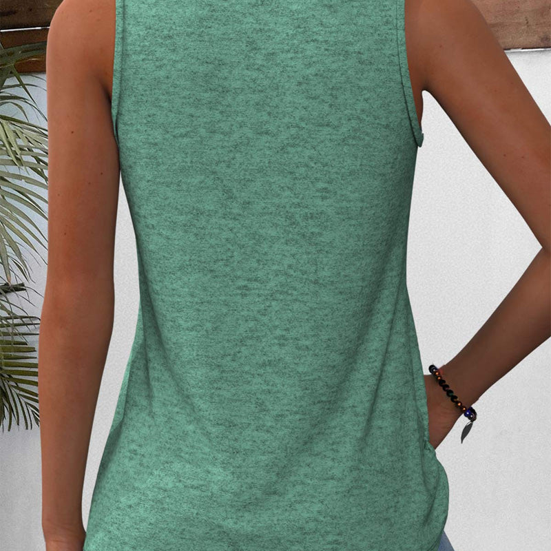 Women’s V-Neck Sleeveless Tank Top – Effortless Comfort & Chic Style! ✨👚
