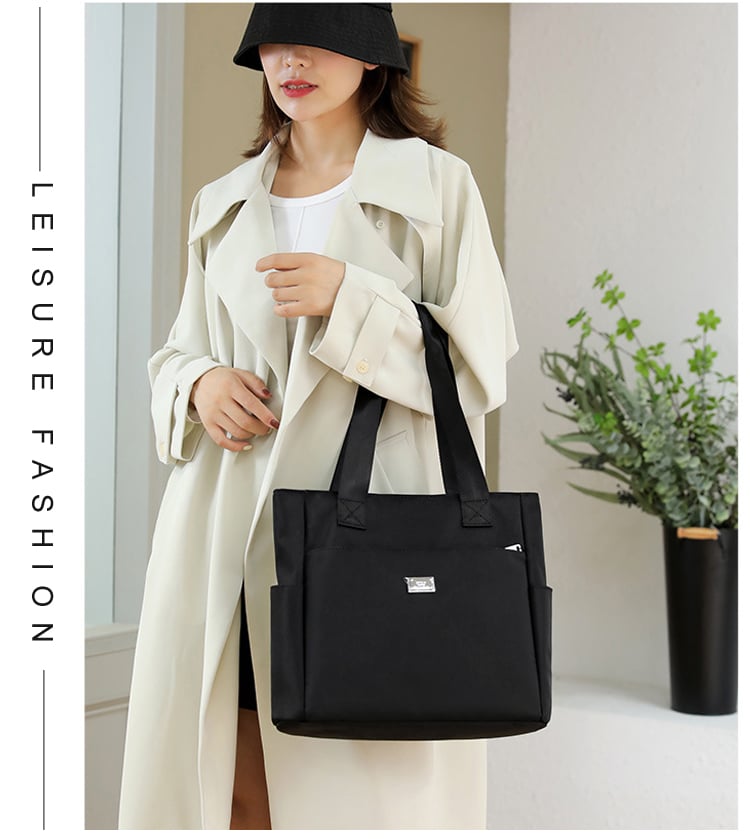 🔥Hot Sale🔥 2024 Large Capacity Waterproof Multi Pocket Nylon Shoulder Bag