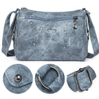 Versatile Vintage Large Capacity Shoulder Crossbody Bag