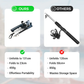 🎁Hot Sale 49% OFF⏳All-in-one Telescopic Fishing Rod Kit