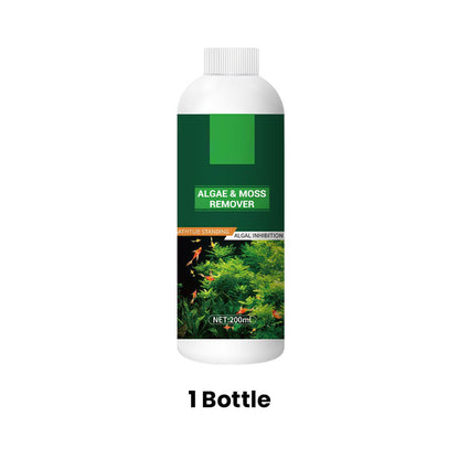 Algae & Moss Remover for Fish Tank - Safe Water Purification