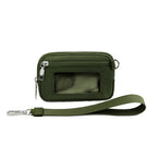 Portable Wristlet Wallet for Bank Card and Coin
