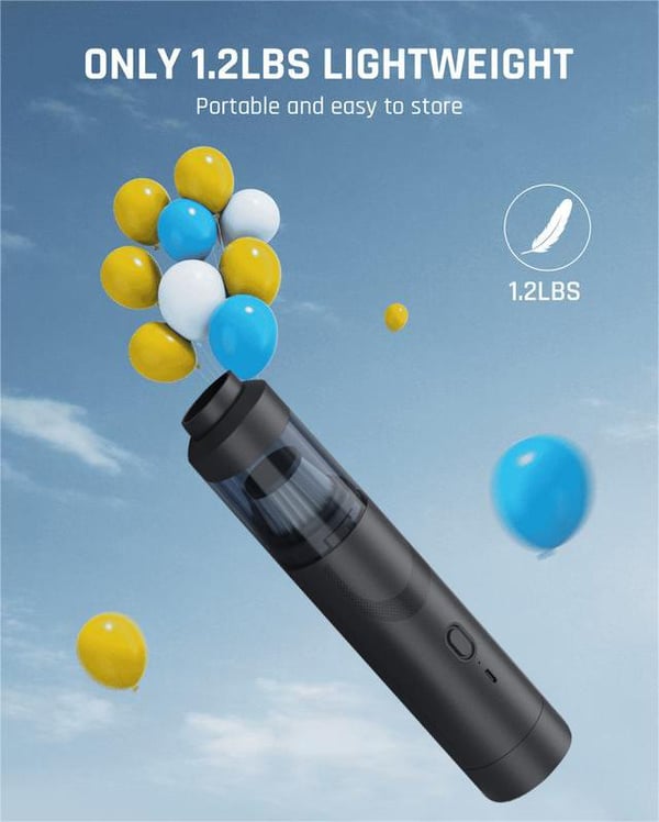 🚗🍃Slim V8 Mate Cordless Car Vacuum High Power 12000Pa/30AW