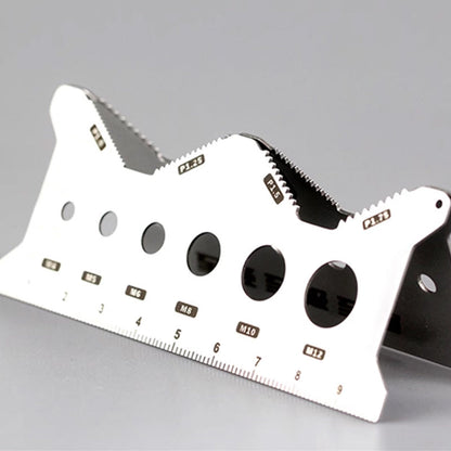 💥Stainless Steel Double-Sided Bolt Gauge Card