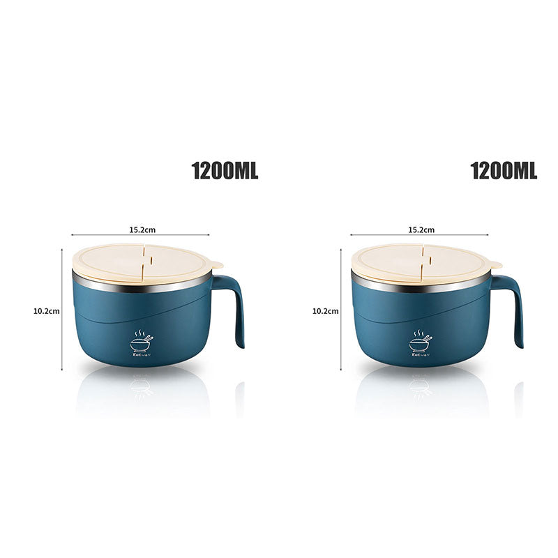 🔥50% OFF🔥304 Stainless Steel Insulated Ramen Bowl