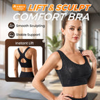 💖✨ All-Day Comfort Meets Perfect Shape! Criss-Cross Lift & Sculpt Bra👚⚡️