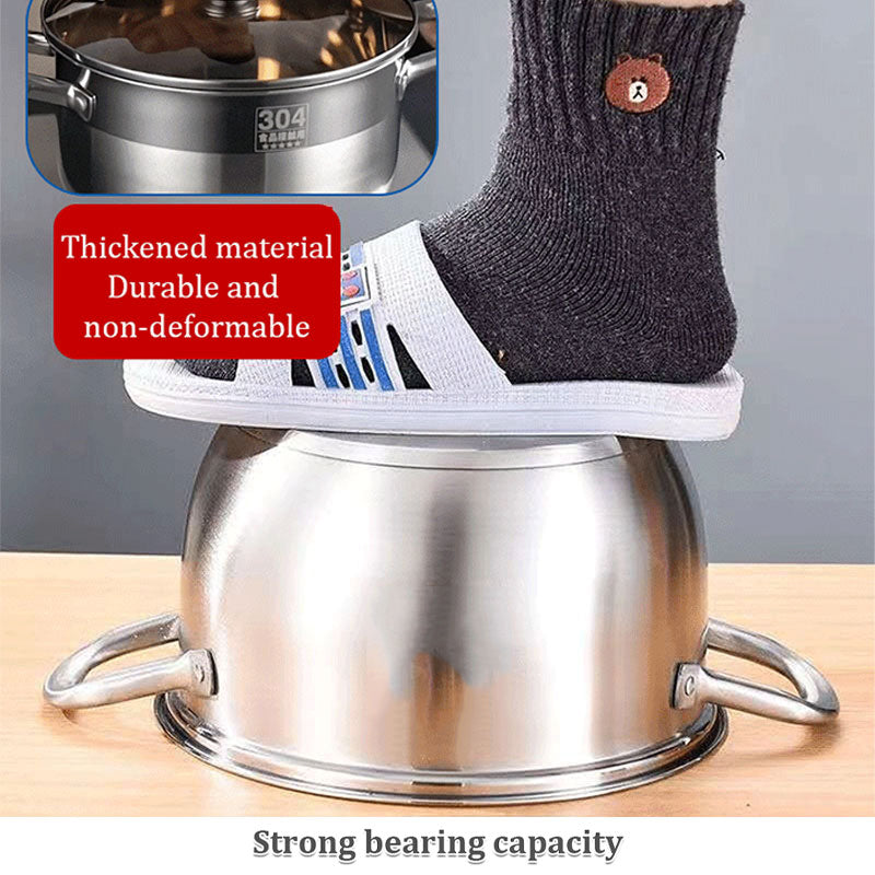 🔥Free Shipping🔥Stainless Steel Multifunctional Double-Layer Pot & Steamer
