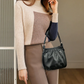 Casual Pleated Bucket Soft Leather Handbag Shoulder Bag