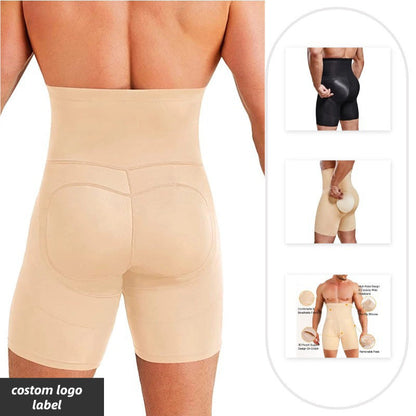 Men's High-Waisted Butt Lifter Shapewear
