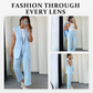 💖Women’s Stylish Sleeveless Blazer & High-Waisted Pants Set