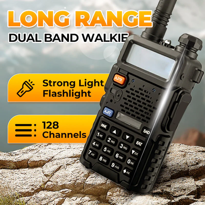 🔥📡 UV-5R Ham Radio Long Range UV5R Two Way Radio Dual Band Walkie