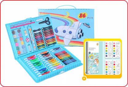 💗Deluxe 6-In-1 Art Creativity Set🎁The Best Present For Kids