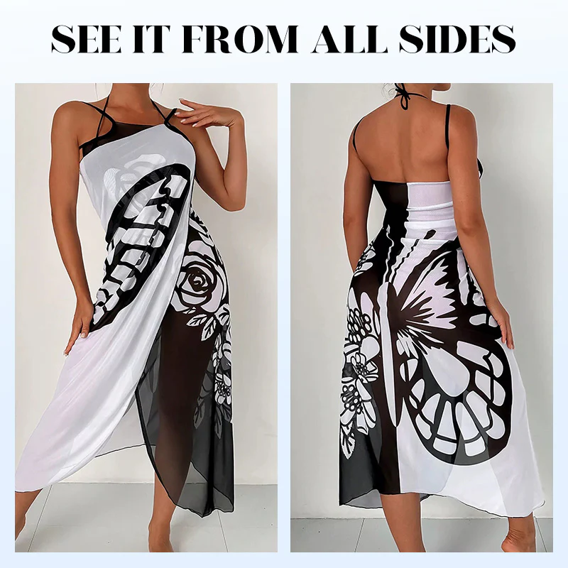 🦋Women's Butterfly Swimsuit Cover-Up & Dress