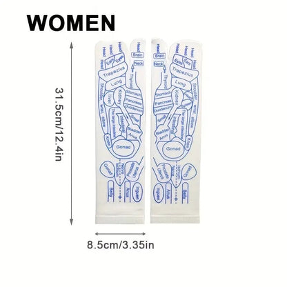 HOT SALE🔥Reflexology Chart Socks with Trigger Point Massage Tool