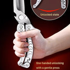 🎁Hot Sale 50% OFF⏳All-steel Multi-function Kitchen Scissors for Chicken and Meat Cutting