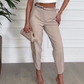Women's Solid Color Tapered Pants