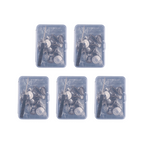 Removable No-Sew Jeans Buttons Set