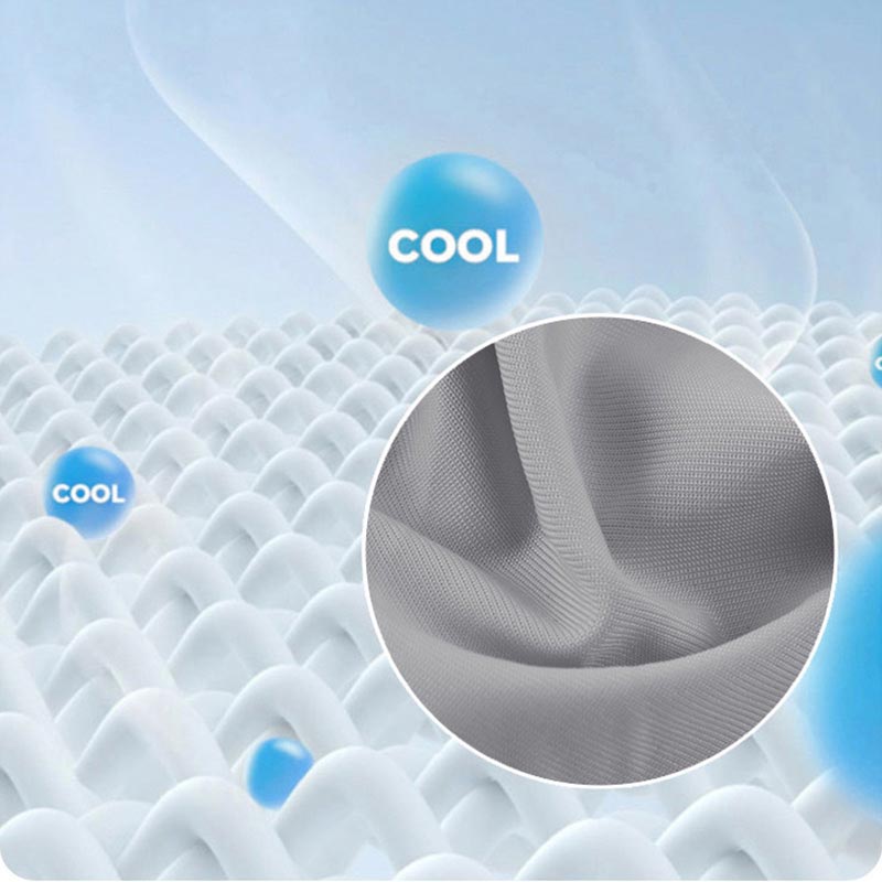 UPF50+ Ice Silk Non-marking Sunscreen Face Shield Mask with Ventilation Holes