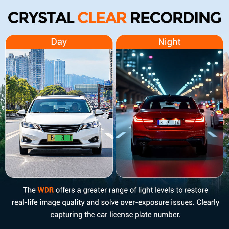 Driving Safety4-Channel FHD Dash Cam with Ultra-Wide Angle