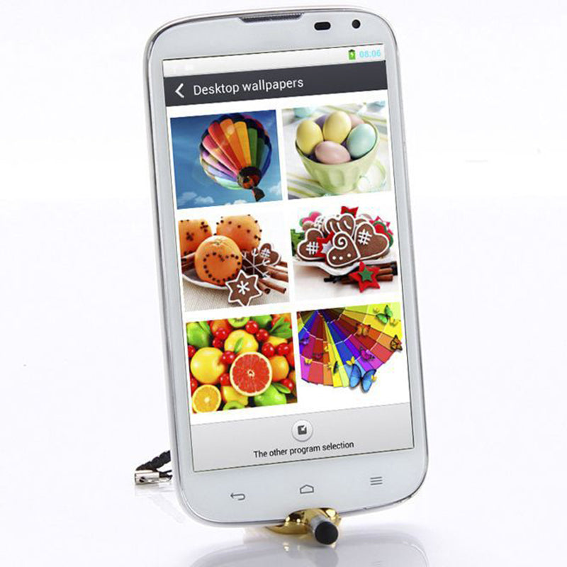 Multi-function Mobile Phone Stand with Stylus Pen and Screen Wipe Function