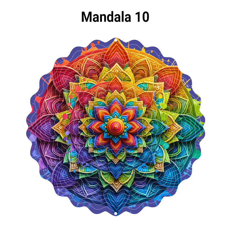 ✨Colorful Spinning Wind Chimes