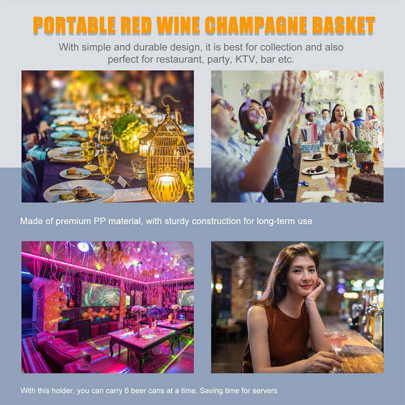 🔥Hot Sale🔥 Foldable Beer Carrier Bottle Holder