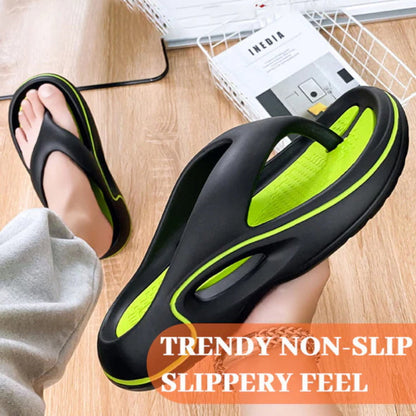 Comfortable Summer Flip Flops with Thick Soles