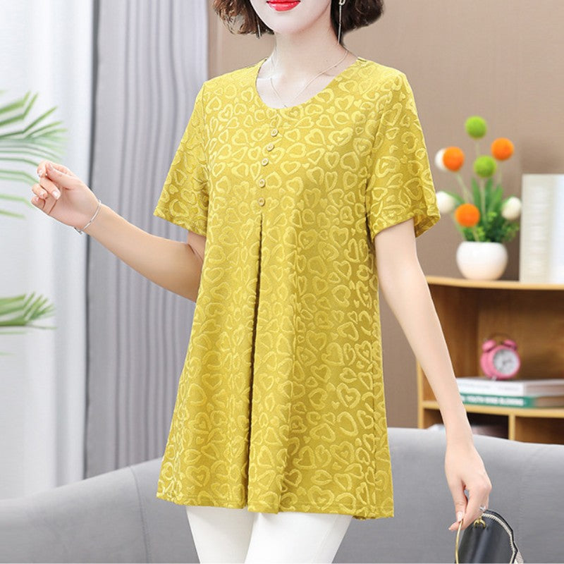 Women's Summer Loose Short Sleeve T-Shirt（50% OFF）