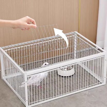 AutoTrap Bird Cage - Entry Only, No Exit, With Base