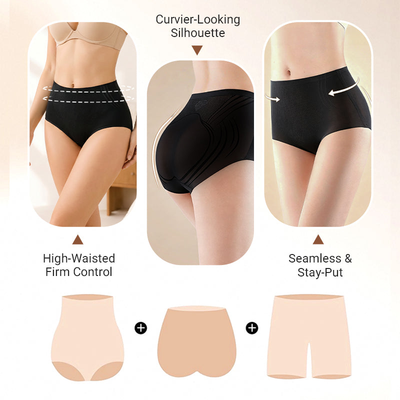 🌸🧘‍♀️Thermogenic Tummy Control Shorts – 30‑min daily wear, activates warmth & boosts circulation. Supports firmer, smoother contour.