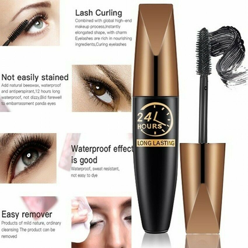 ✨New Arrivals✨4D Waterproof Silk Fiber Thick Lengthening Mascara