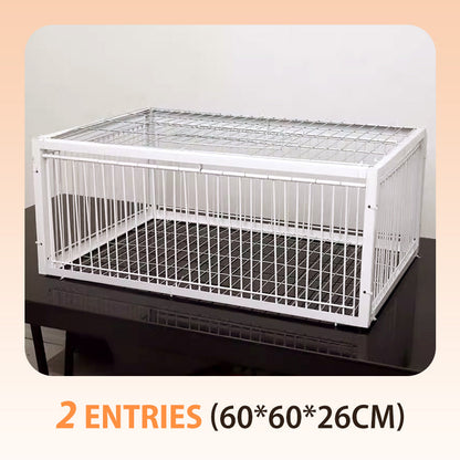 AutoTrap Bird Cage - Entry Only, No Exit, With Base