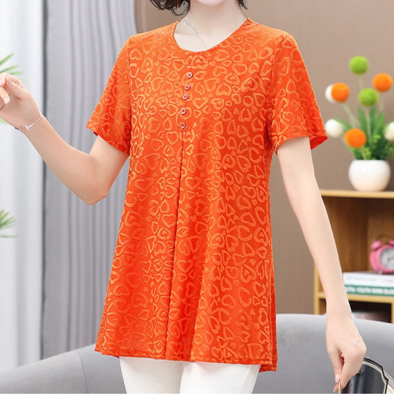 Women's Summer Loose Short Sleeve T-Shirt（50% OFF）