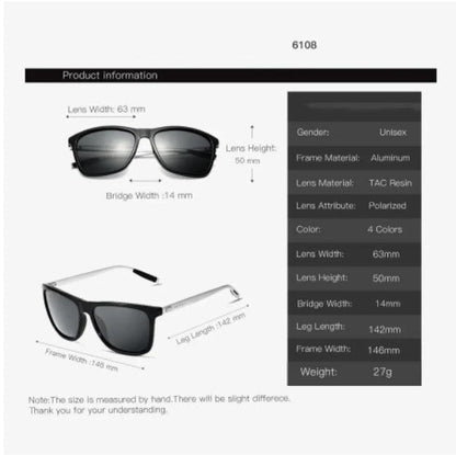 New Design Aluminum Magnesium Polarized Sunglasses