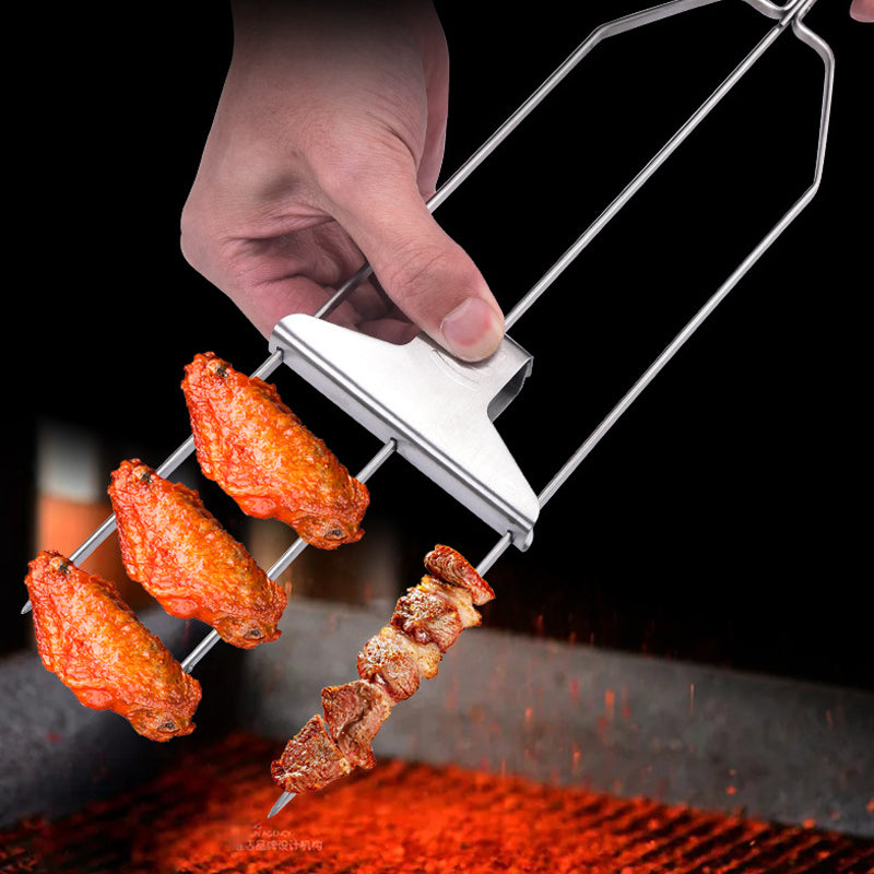 🔥Hot Sale 35% OFF🔥 3 Way Grill Skewers - GrillSavant
