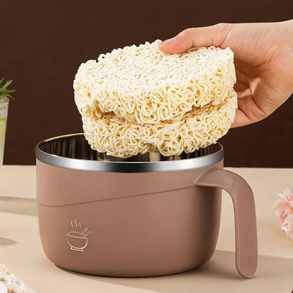 🔥50% OFF🔥304 Stainless Steel Insulated Ramen Bowl
