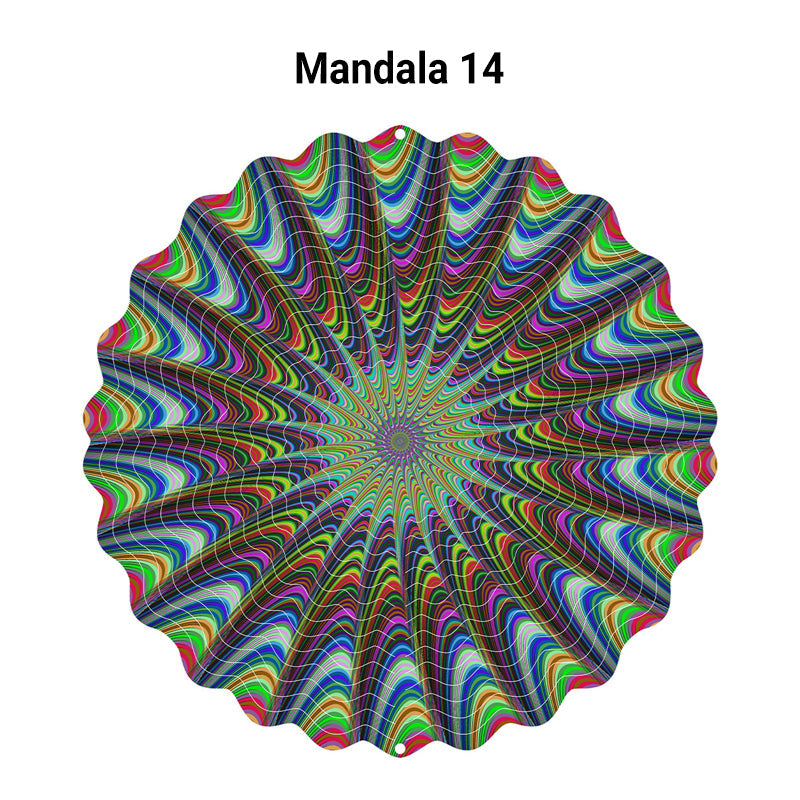 ✨Colorful Spinning Wind Chimes