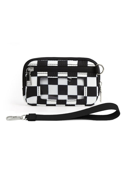 Portable Wristlet Wallet for Bank Card and Coin
